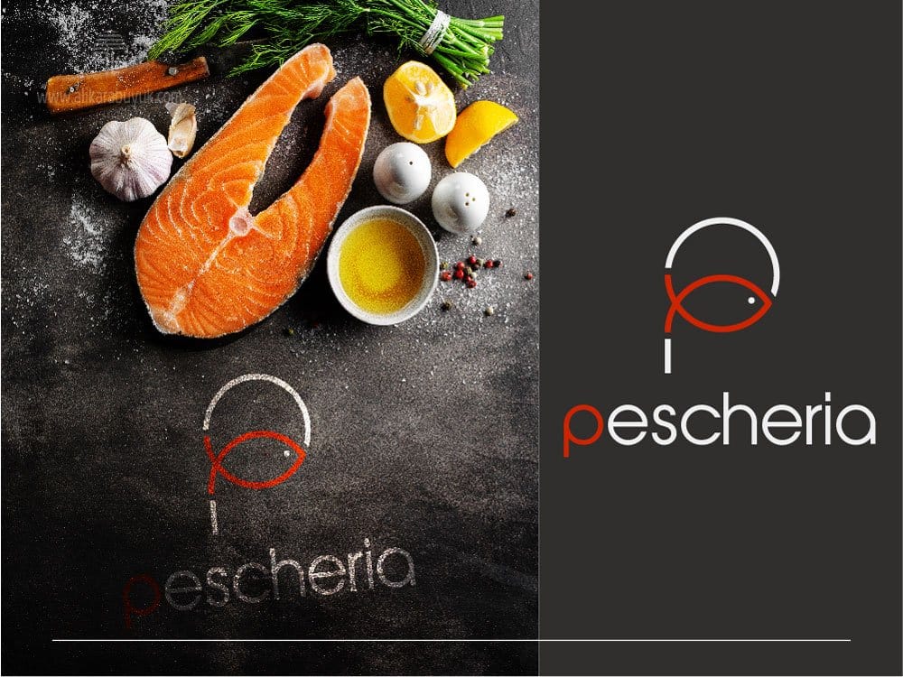 Balıkçı Logo - Minimal Tasarımı