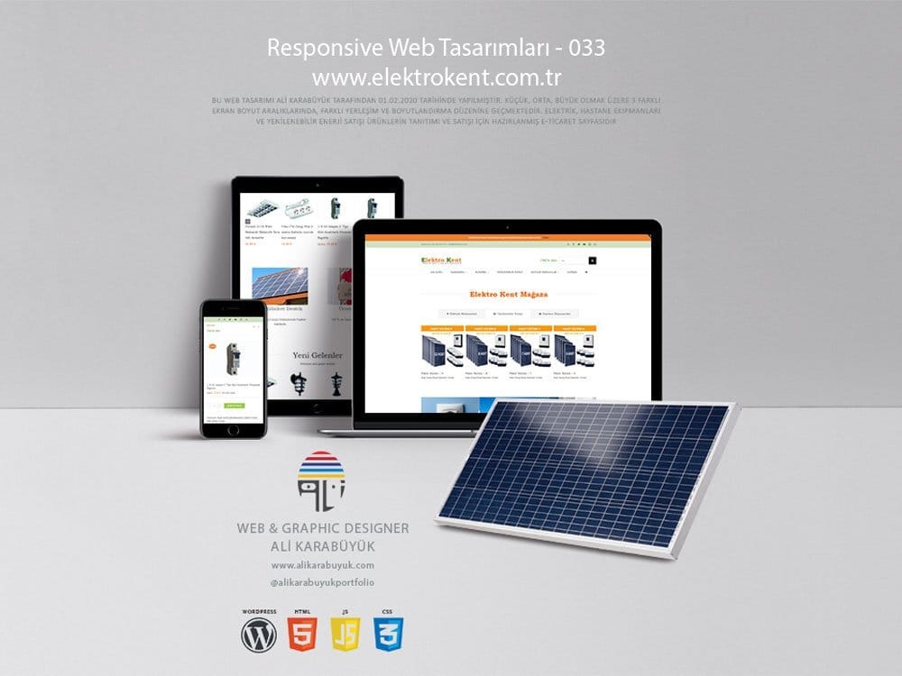 E-Ticaret Web Tasarımı