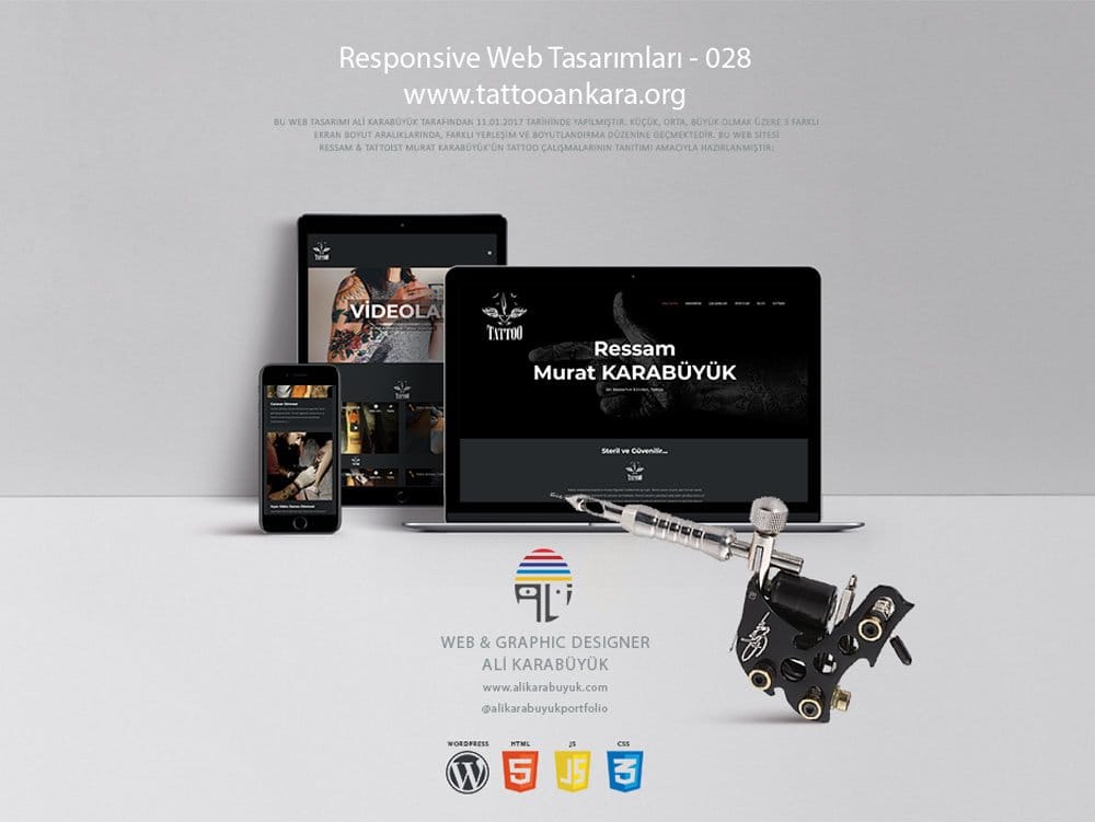 Tattoo Web Tasarımı