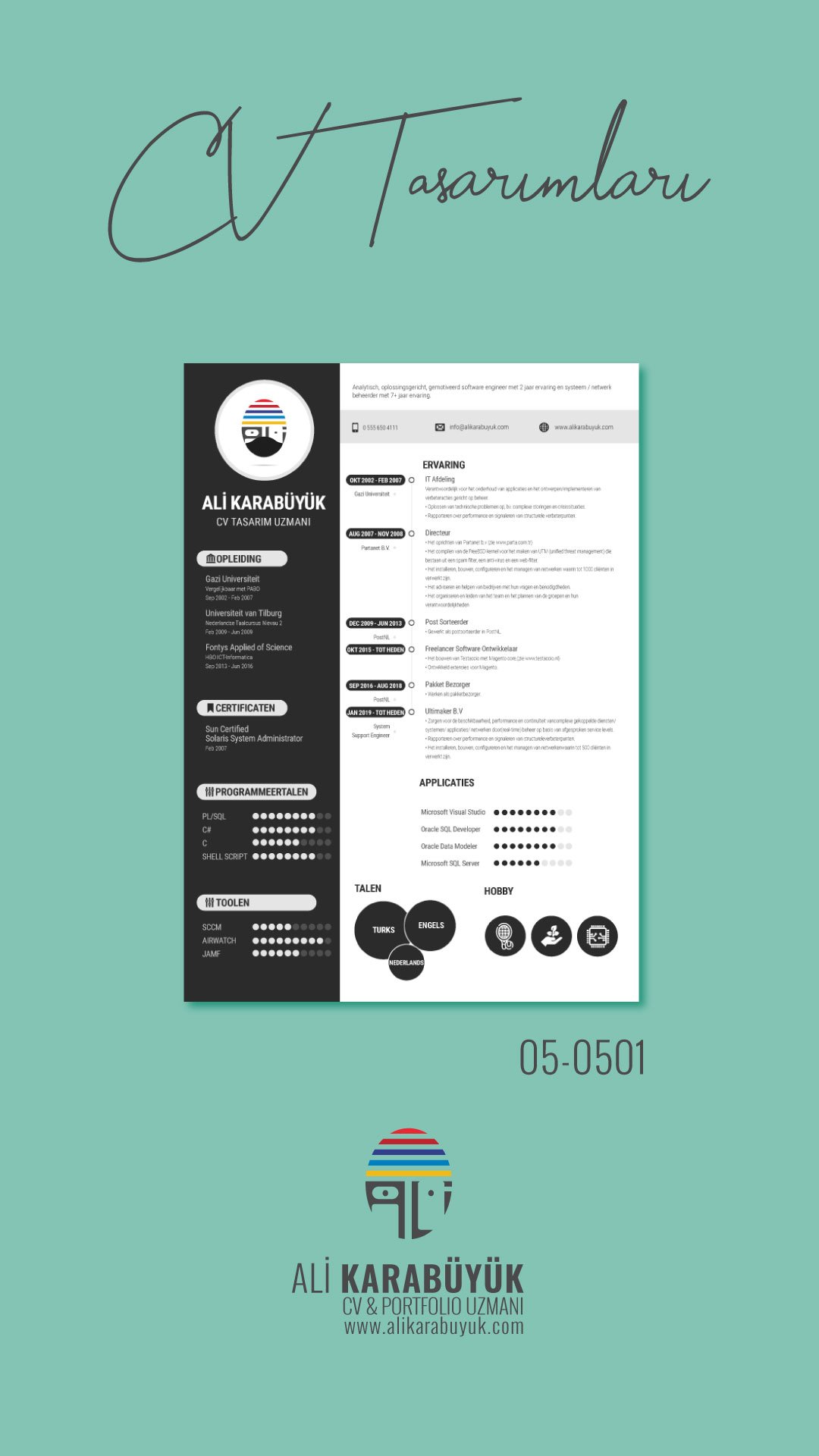 0501 Nolu CV Tasarımı