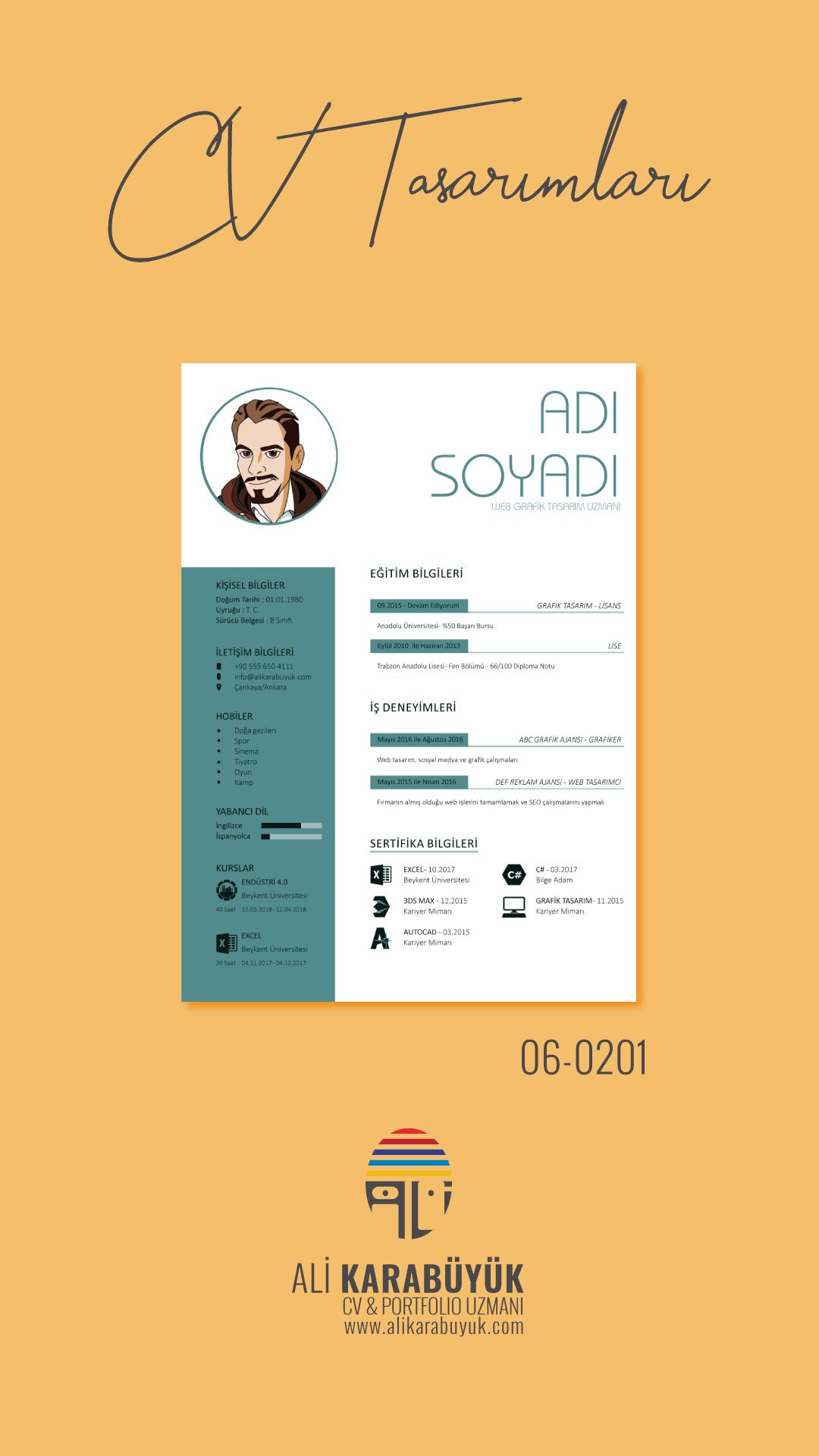 0602 Nolu CV Tasarımı