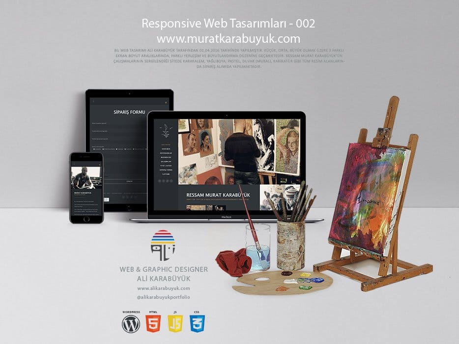 Sanatçı Web Sitesi