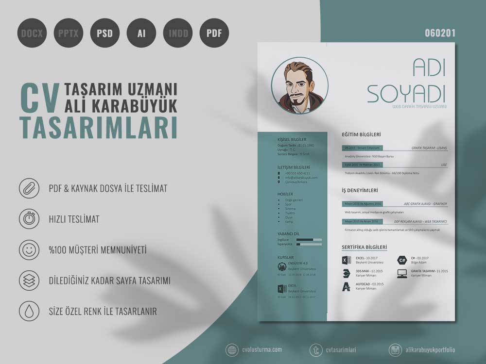 06 Nolu CV Tasarımı