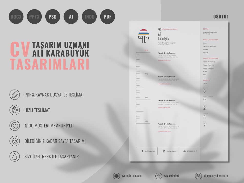 08 Nolu CV Tasarımı