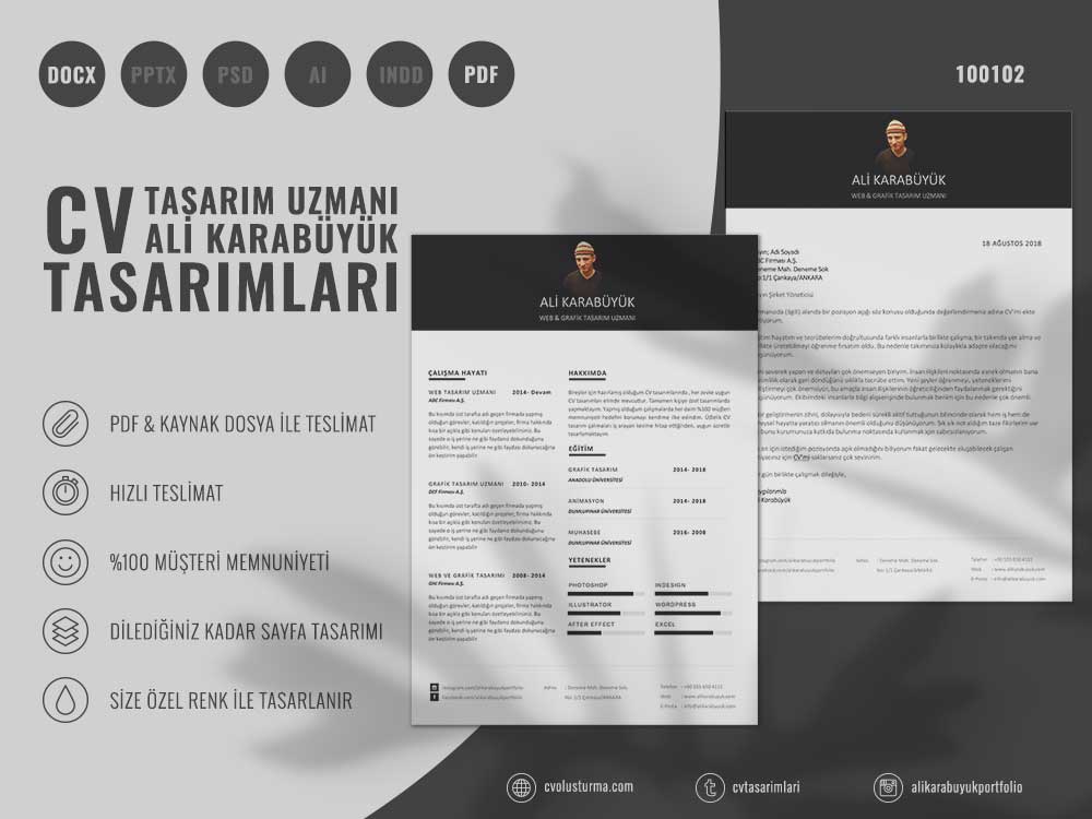 10 Nolu CV Tasarımları