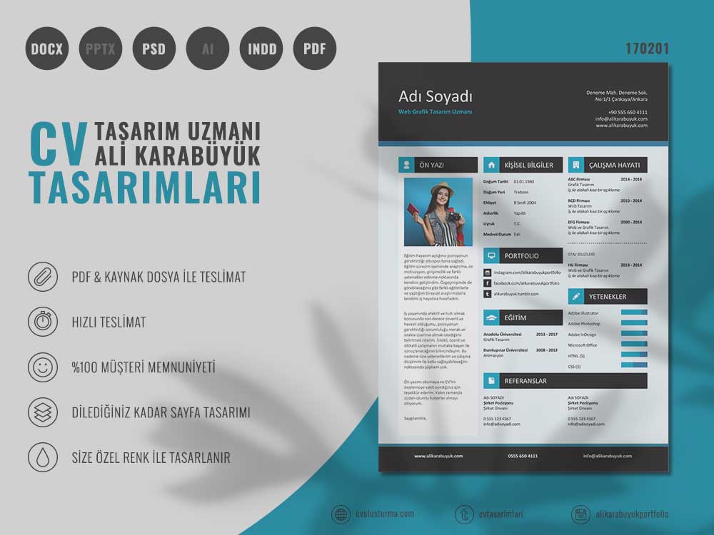 17 Nolu Özgeçmiş Örnekleri