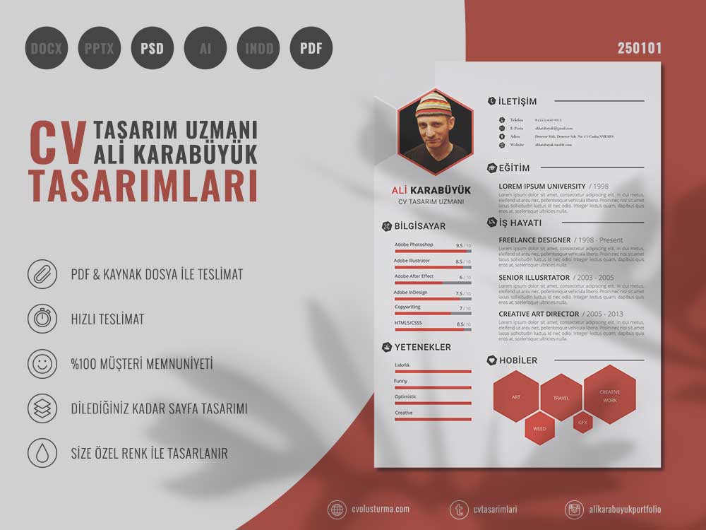 25 Nolu CV Tasarımı