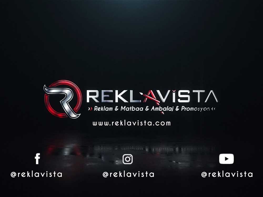3D Koyu Tema Logo Intro