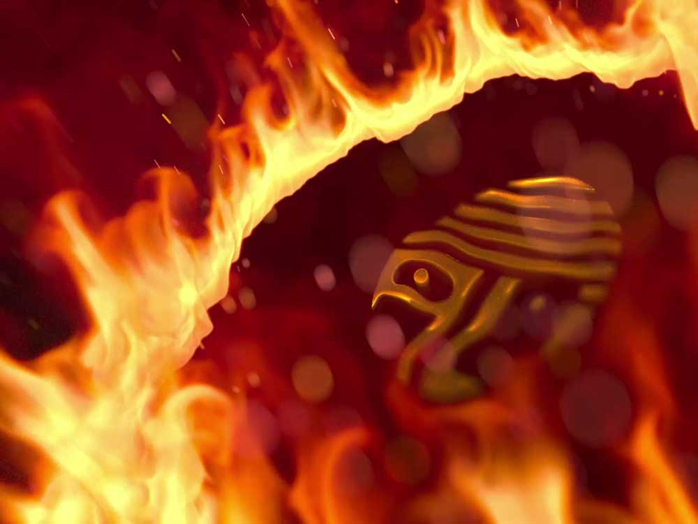 Alevli Logo Intro Tasarımı