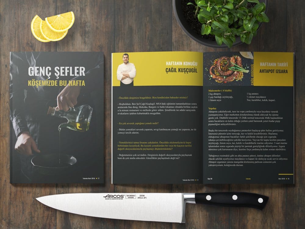 Deniz Ürünleri Dergi Çalışması TN6103