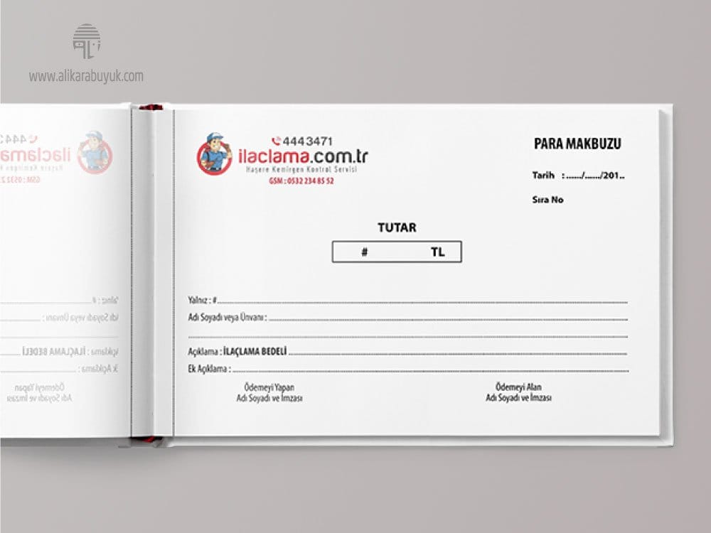 Para Makbuz Koçanı 6102