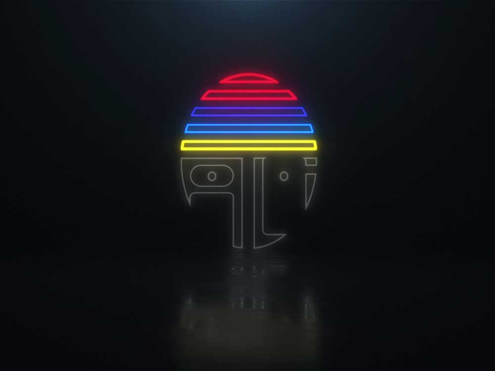 Renkli Led Logo Intro