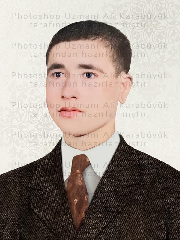 Eski Fotoğrafi Yenileme Sonrası