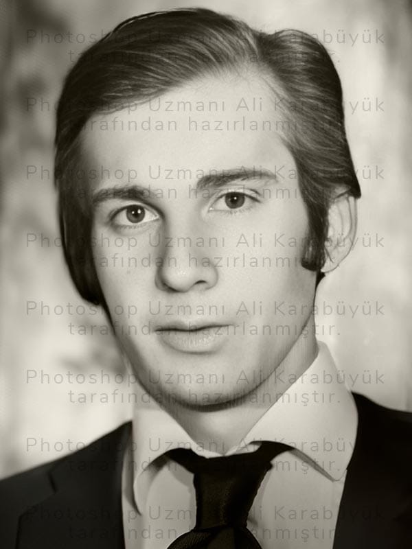 Çok eski fotolarin yenilenmesi sonra