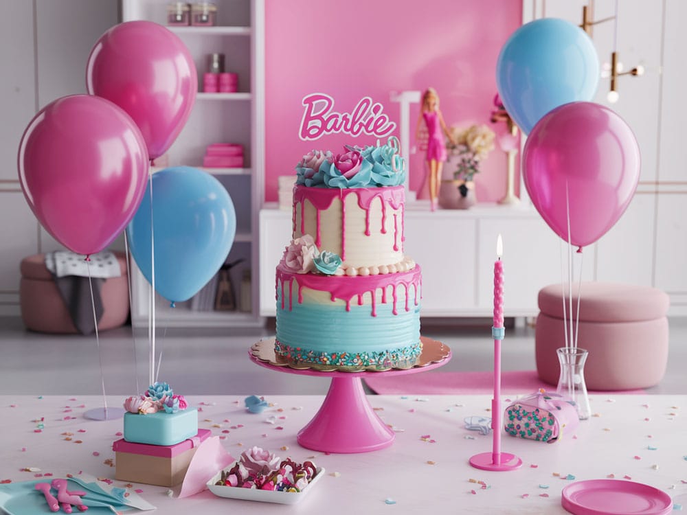Barbie Temalı Doğum Günü Partisi Barbie Temalı Doğum Günü Partisi