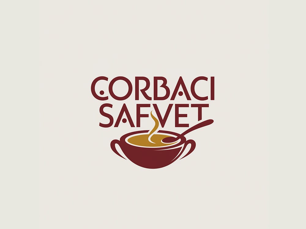 Şık çorbacı işletmesi için hazırlanan özgün ve modern logo tasarımı – Ali Karabüyük