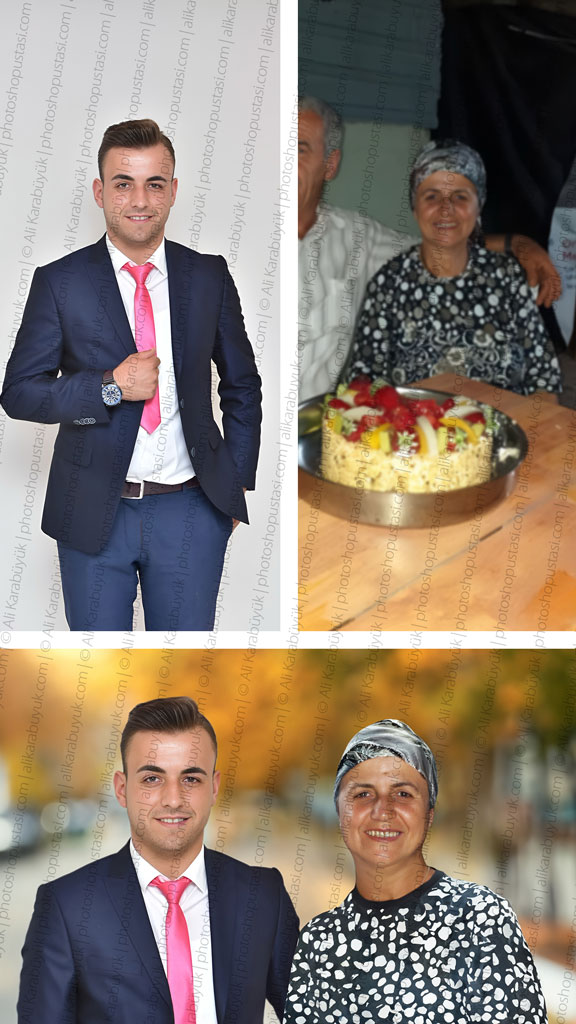 Anne ve 4. Oğul – Dijital Anı Montajı Anne ve 4. Oğul – Dijital Anı Montajı