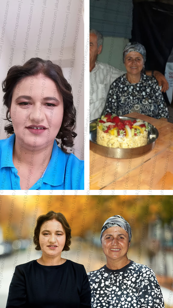 Anne ve Kız – Duygusal Fotoğraf Montajı Anne ve Kız – Duygusal Fotoğraf Montajı