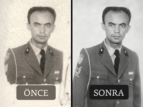 Fotoğraf Tamiri ve Netleme Hizmeti