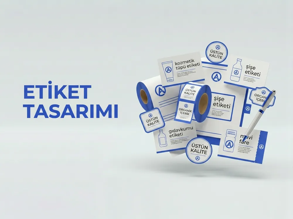 Kurumsal Kimlik Tasarım Hizmetleri 25 Etiket Tasarımları