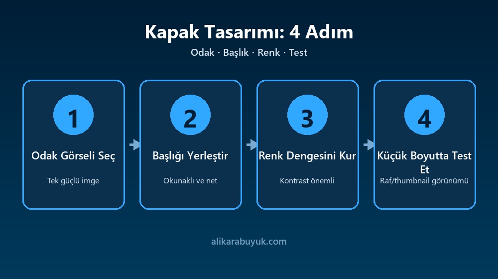 Dergi ve Kitap Kapağı Tasarımında Görsel Hiyerarşi 3 Kapak tasarımının dört adımı