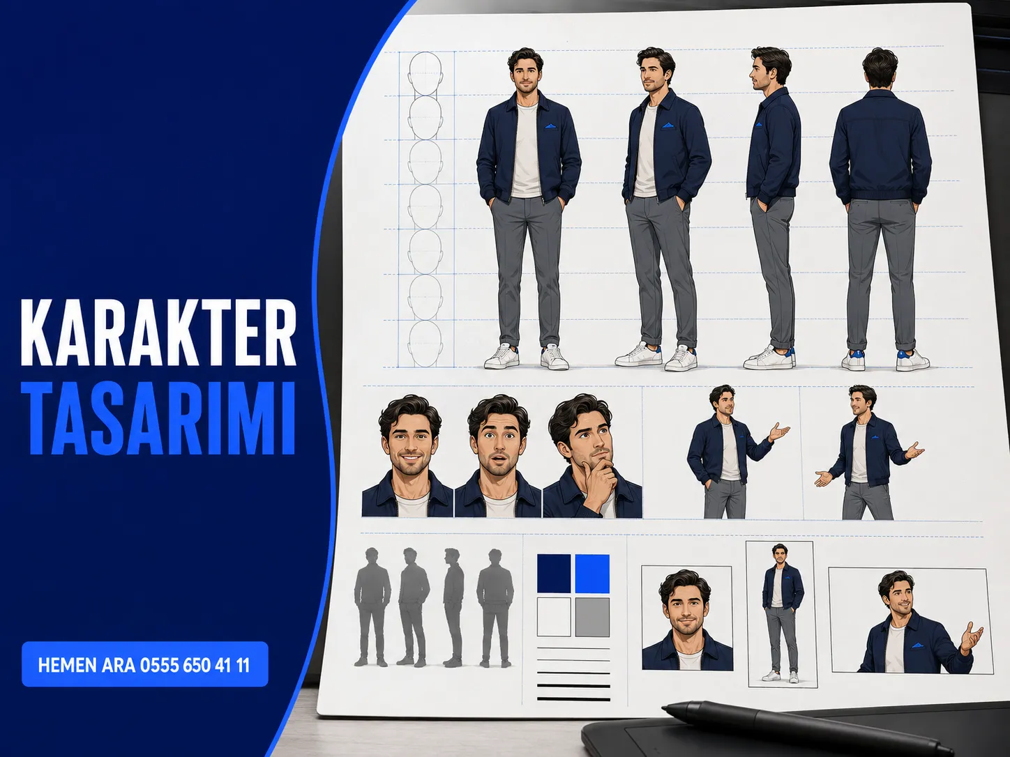 Karakter tasarımı blog kapak