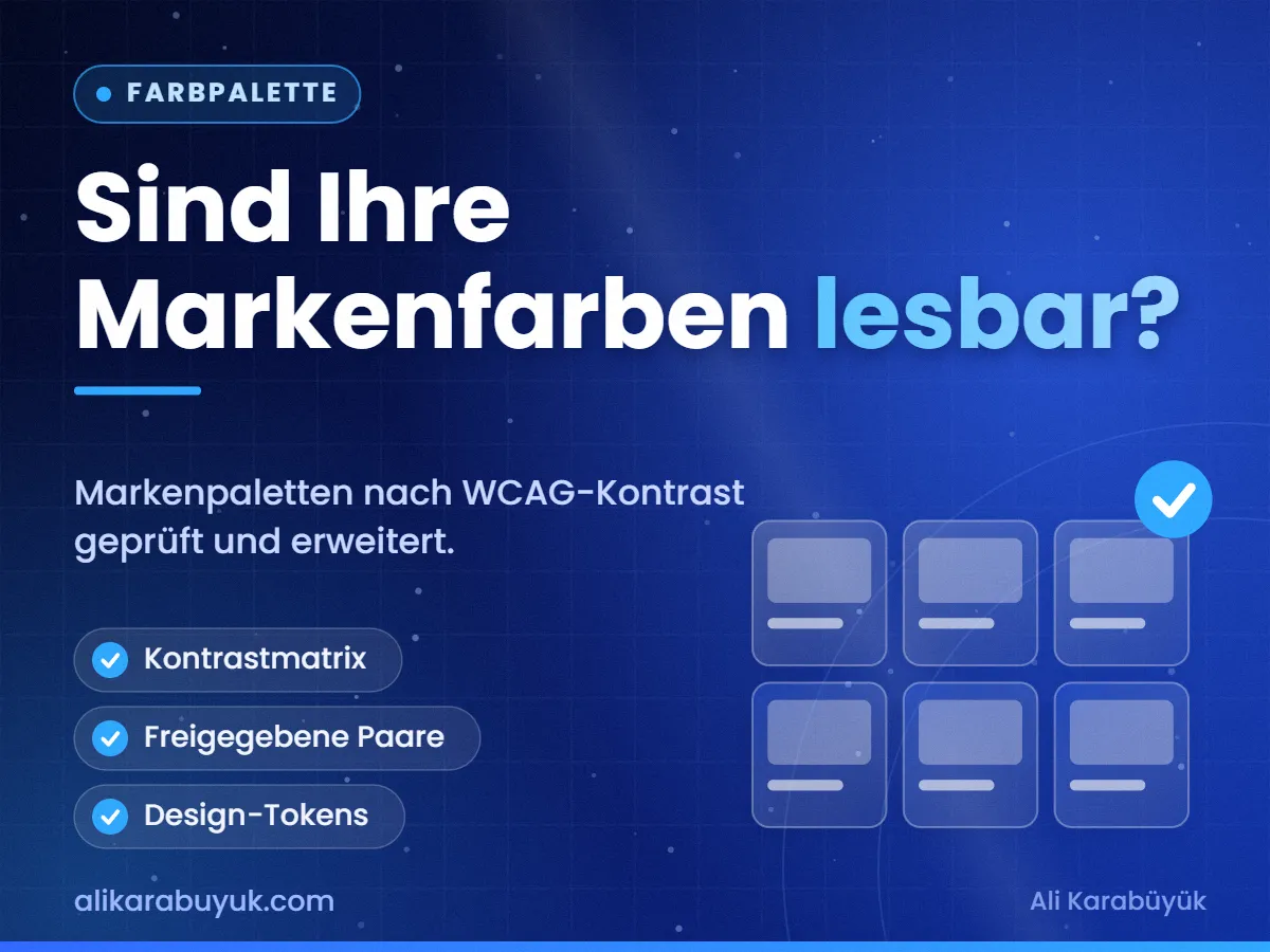 Sind Ihre Markenfarben lesbar? — Farbpalette