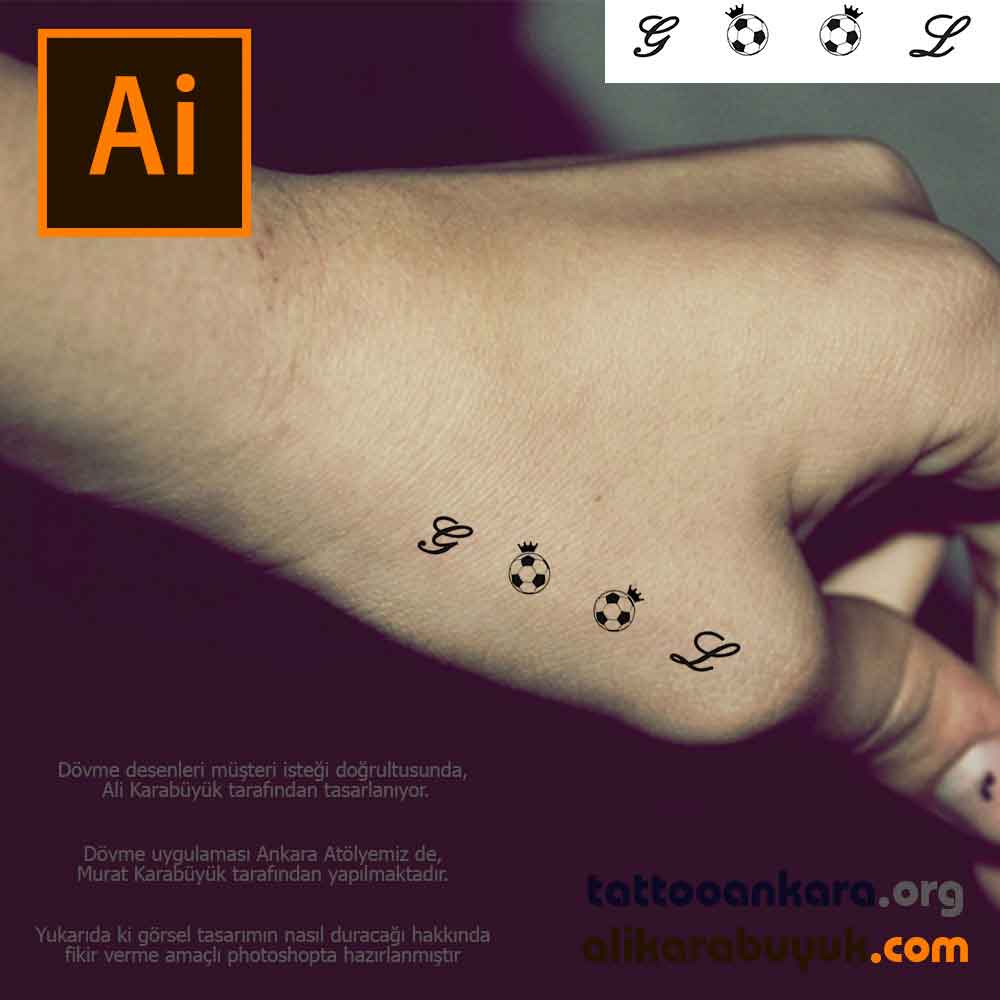 Dövem Desen Kral Taçlı Gool